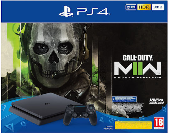 Sony PlayStation 4 Slim 500 GB – Call of Duty: Modern Warfare II (Offizielles Bundle) – Bild 3